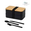 LunchBox 2 compartiments et couverts - Environnement & Nature