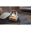 SANTA LIGHT - Boule de Noël verre avec LED