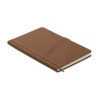 CINCO - Carnet A5 en PU avec pochette