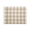 QUET - Couverture en mohair à carreaux