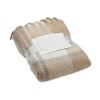 QUET - Couverture en mohair à carreaux