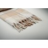 QUET - Couverture en mohair à carreaux