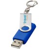 Clé USB rotative avec porte-clés