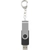 Clé USB rotative avec porte-clés