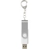 Clé USB rotative avec porte-clés