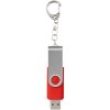 Clé USB rotative avec porte-clés