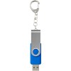 Clé USB rotative avec porte-clés