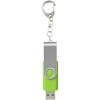 Clé USB rotative avec porte-clés