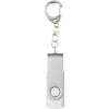 Clé USB rotative avec porte-clés