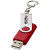 Clé USB rotative avec porte-clés