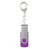 Clé USB rotative avec porte-clés