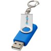 Clé USB rotative avec porte-clés