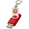 Clé USB rotative avec porte-clés