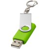 Clé USB rotative avec porte-clés