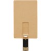 Clé USB biodégradable rectangulaire en forme de carte de crédit