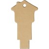 Clé USB 2.0 en papier recyclé en forme de maison