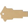 Clé USB 2.0 en papier recyclé en forme de maison