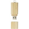 Clé USB 2.0 en bambou avec porte-clés