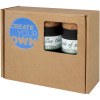 Ensemble de trois jardinets de bureau Hey Pots avec mélange d'herbes aromatiques