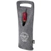 Sac à vin Felta de 75 cl en feutrine recyclée certifié GRS
