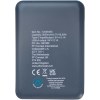 Batterie de secours en plastique recyclé Asama type-C de 5 000 mAh