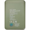 Batterie de secours en plastique recyclé Asama type-C de 5 000 mAh