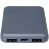 Batterie de secours en plastique recyclé Asama type-C de 5 000 mAh