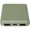 Batterie de secours en plastique recyclé Asama type-C de 5 000 mAh