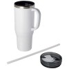 Mug isotherme Melbourne 1200 ml certifié RCS avec paille