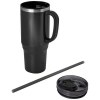 Mug isotherme Melbourne 1200 ml certifié RCS avec paille