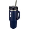 Mug isotherme Melbourne 1200 ml certifié RCS avec paille