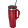 Mug isotherme Melbourne 1200 ml certifié RCS avec paille