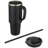 Mug Sydney 1200 ml double paroi certifié RCS avec isolation par le vide et couche de cuivre avec paille