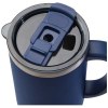 Mug Sydney 1200 ml double paroi certifié RCS avec isolation par le vide et couche de cuivre avec paille