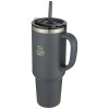 Mug Sydney 1200 ml double paroi certifié RCS avec isolation par le vide et couche de cuivre avec paille