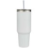 Mug Sydney 1200 ml double paroi certifié RCS avec isolation par le vide et couche de cuivre avec paille