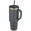 Mug Sydney 1200 ml double paroi certifié RCS avec isolation par le vide et couche de cuivre avec paille