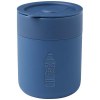 Gobelet en céramique Java de 330 ml avec revêtement en silicone et couvercle en plastique