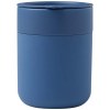 Gobelet en céramique Java de 330 ml avec revêtement en silicone et couvercle en plastique