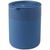 Gobelet en céramique Java de 330 ml avec revêtement en silicone et couvercle en plastique