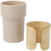 Gobelet Fika de 340 ml avec couvercle en bambou