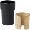 Gobelet Fika de 340 ml avec couvercle en bambou