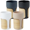Gobelet Fika de 340 ml avec couvercle en bambou