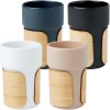 Gobelet Fika de 340 ml avec couvercle en bambou