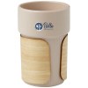 Gobelet Fika de 340 ml avec couvercle en bambou