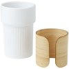 Gobelet Fika de 340 ml avec couvercle en bambou