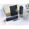 Coffret cadeau Carmen avec carnet à couverture rigide A5 et stylo bille (encre noire)