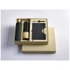 Coffret cadeau Carmen avec carnet à couverture rigide A5 et stylo bille (encre noire)