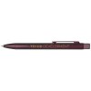 Stylo bille en laiton recyclé Beatriz (encre noire)