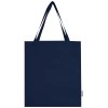 Sac shopping à soufflets Madras en coton recyclé 140 g/m² certifié GRS